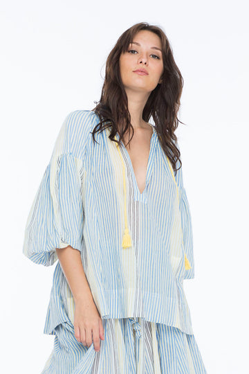 CHARLOTTE TOP VOGUE STRIPE BUTTER