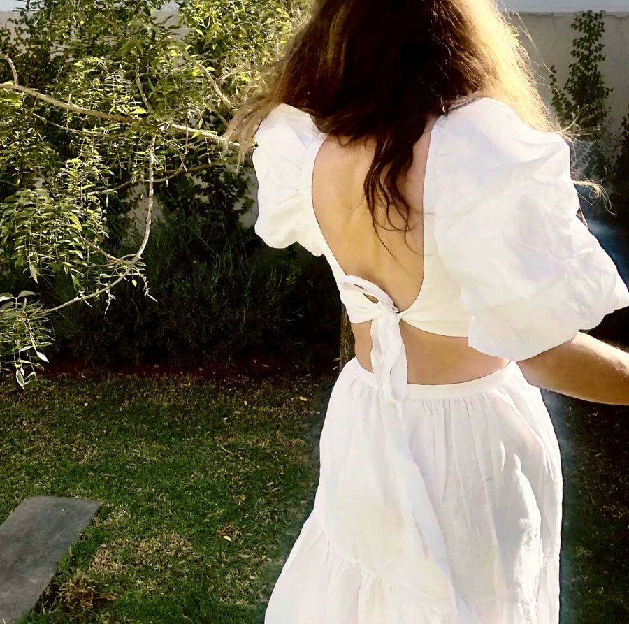 ALEXANDRIA DRESS LINEN