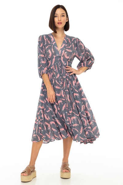 Whistles papillion outlet dress